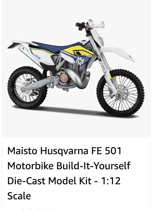 Dirt Volt custom mini dirt bike reference
