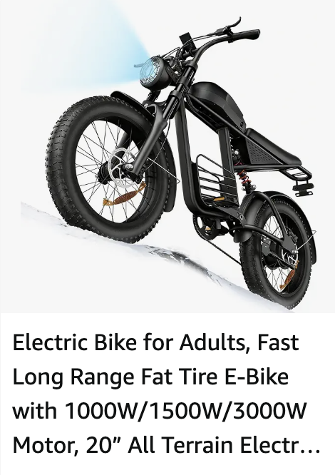 Pit Phantom custom fat tire e-bike reference